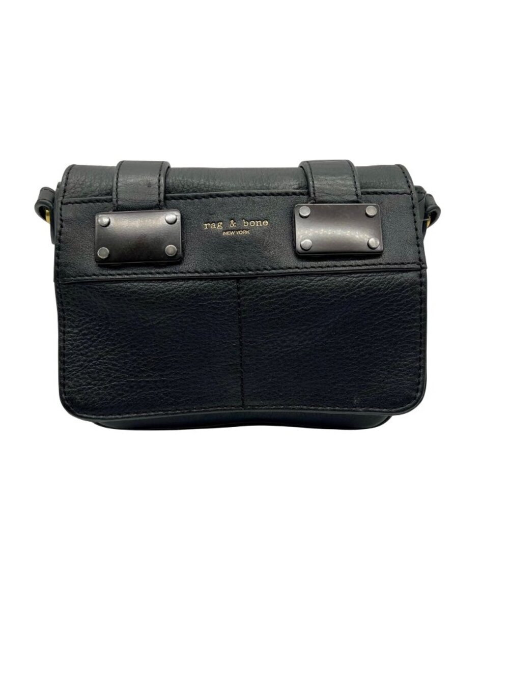 Rag & Bone Black Leather Crossbody Bag